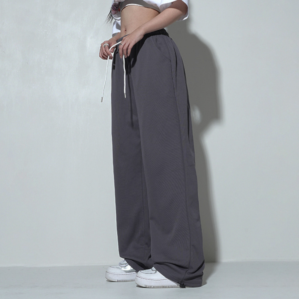 Women's Personalized Pink Goth Letter Sweatpants