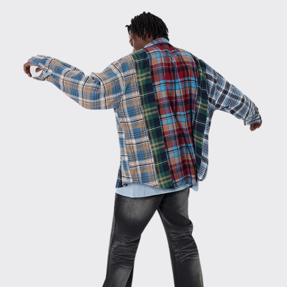 American Patchwork Mosaic Shirt