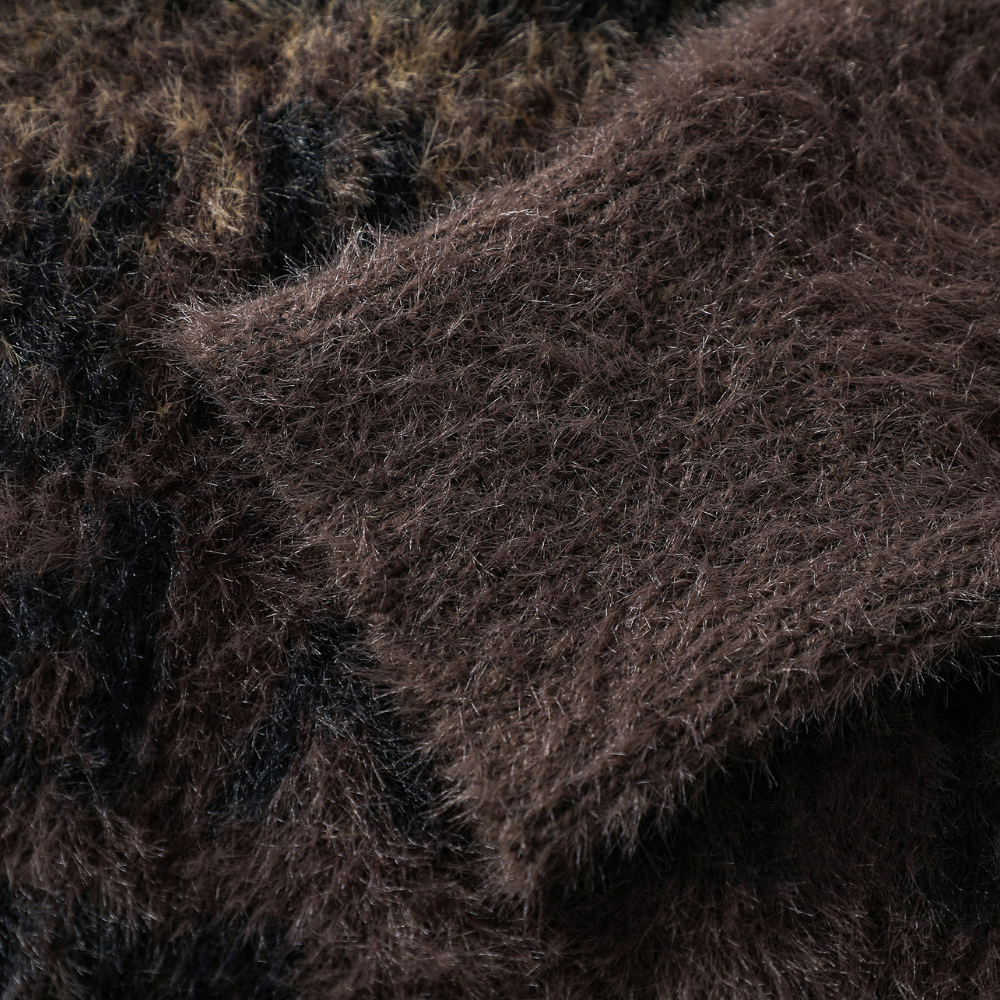 High Street Gradient Letter Jacquard Sweater