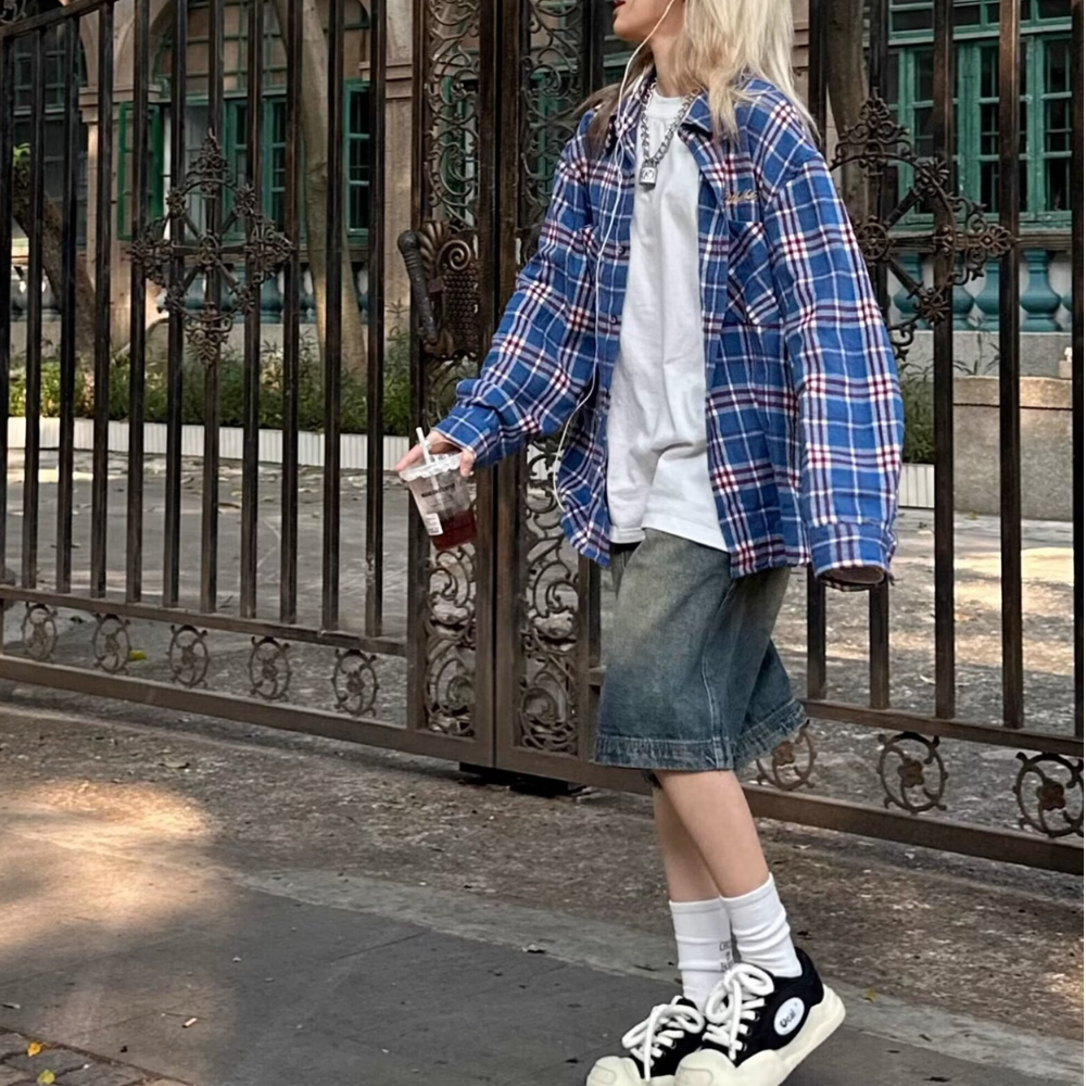 High Street Denim Shorts