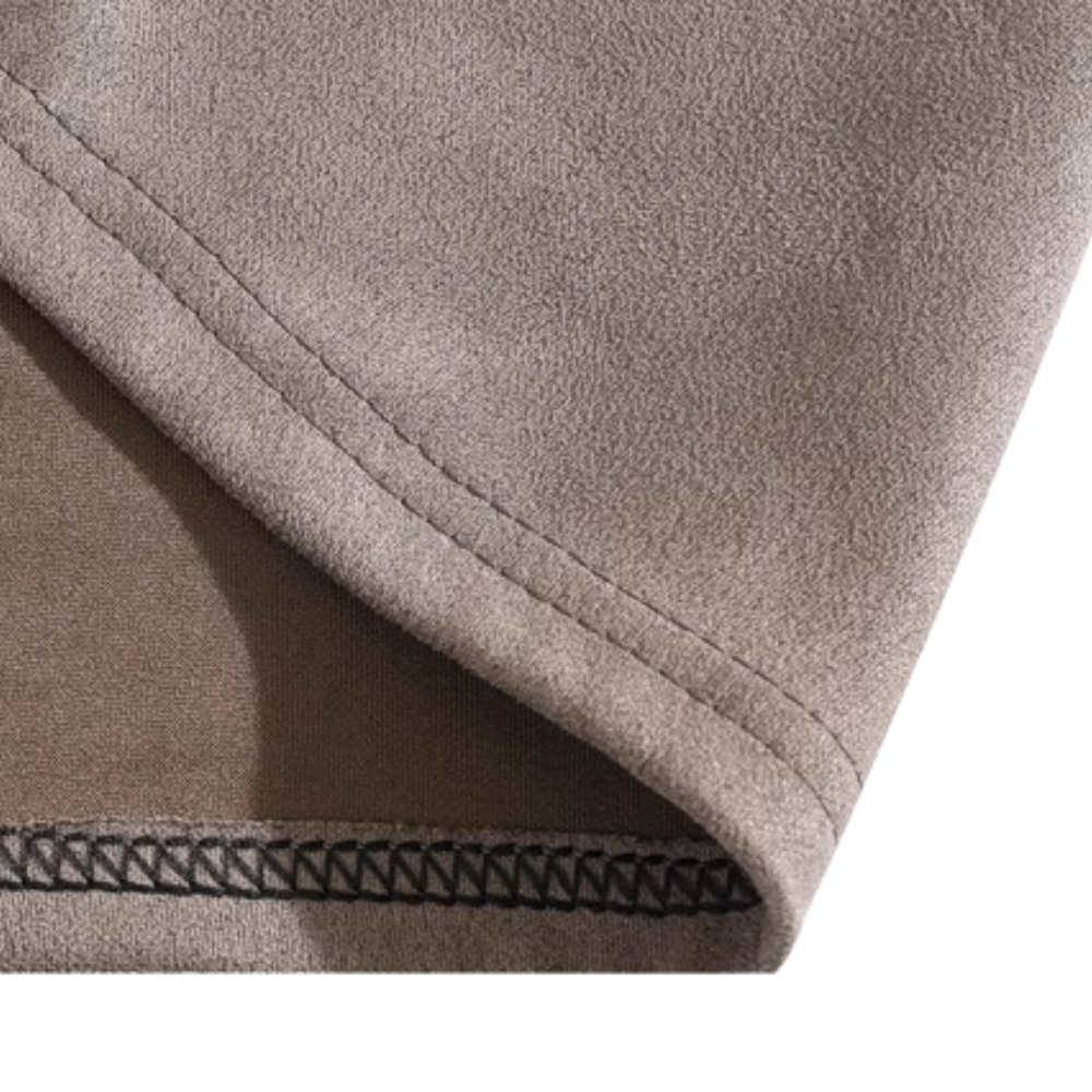 Animation Printed Suede Raglan Sweatshirt