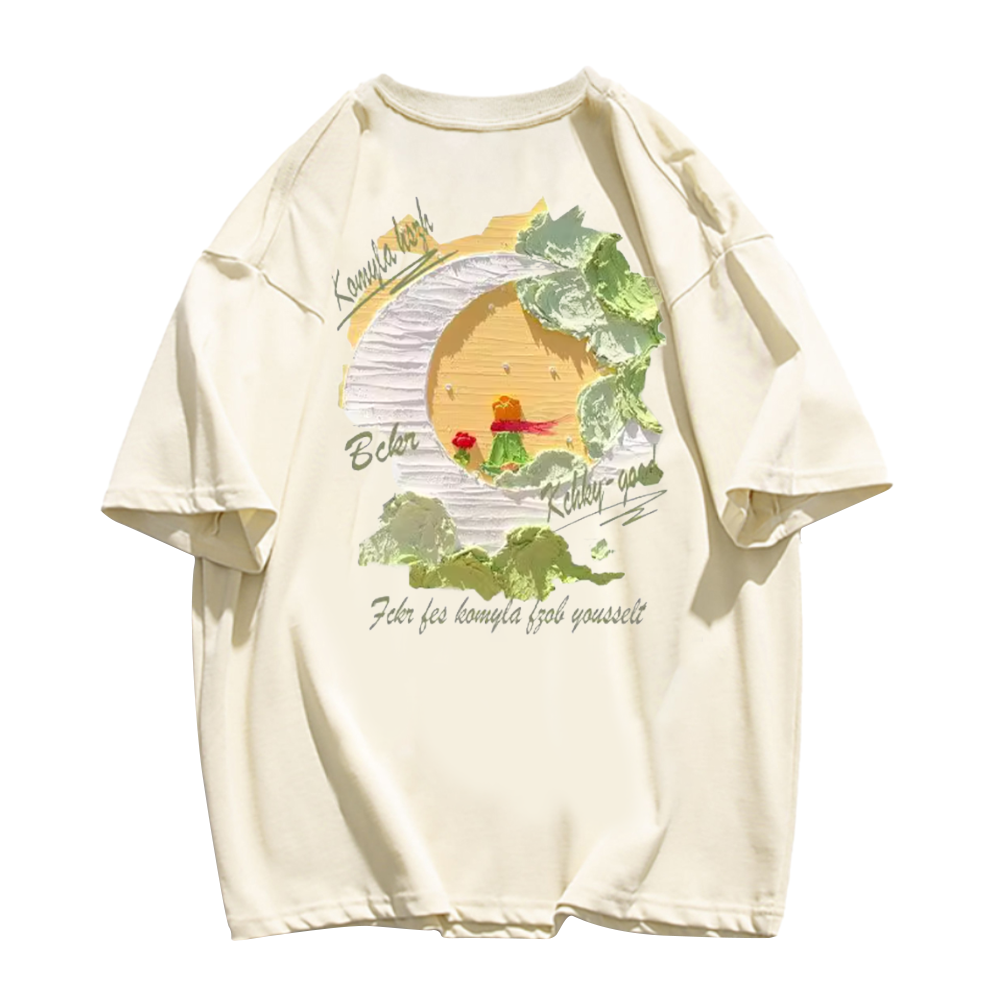 Oil Painting Little Prince T-Shirt
