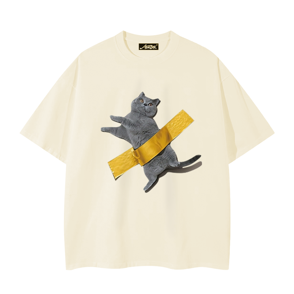 Cute Gray Cat T-Shirt