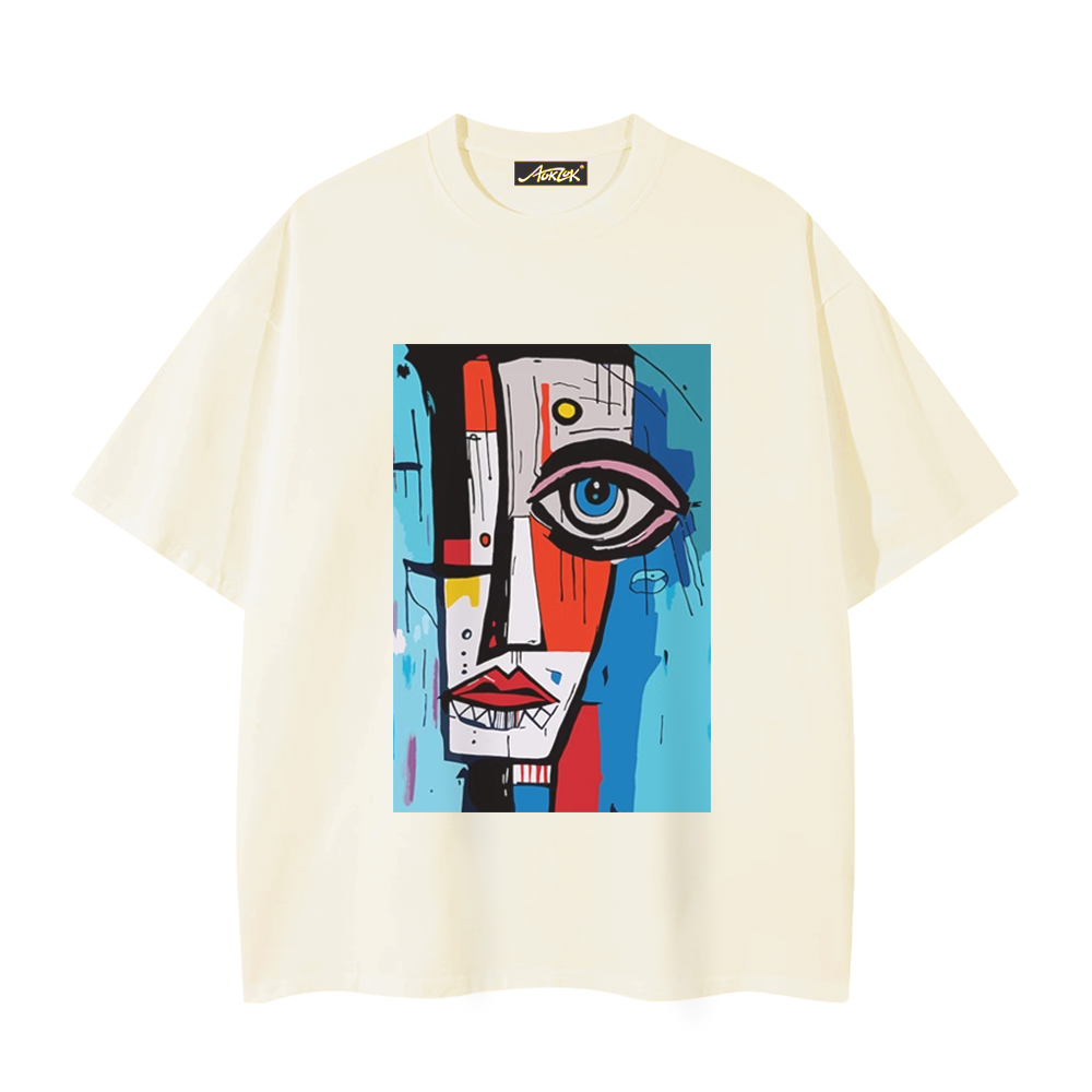 Abstract Face Painting T-Shirt
