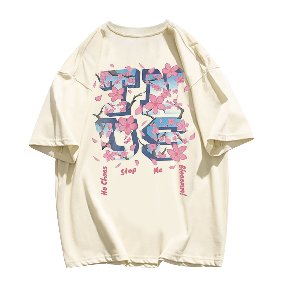 Sakura Letters T-Shirt