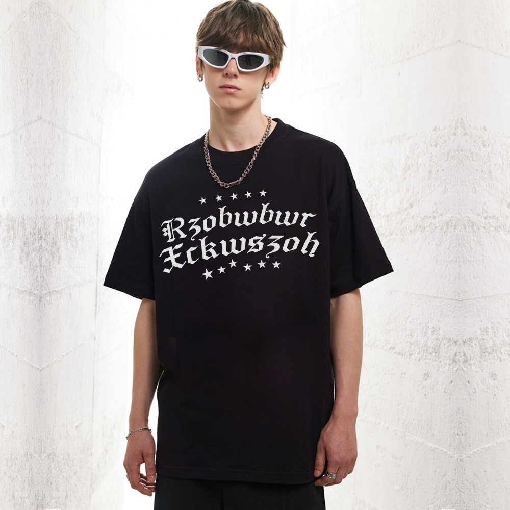 American Cross Print T-shirt