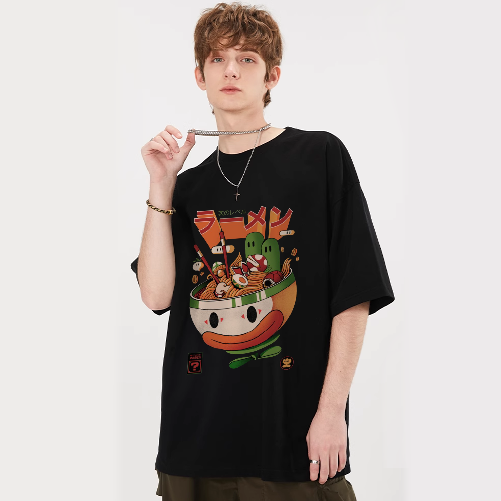 Fun Noodle Print T-Shirt