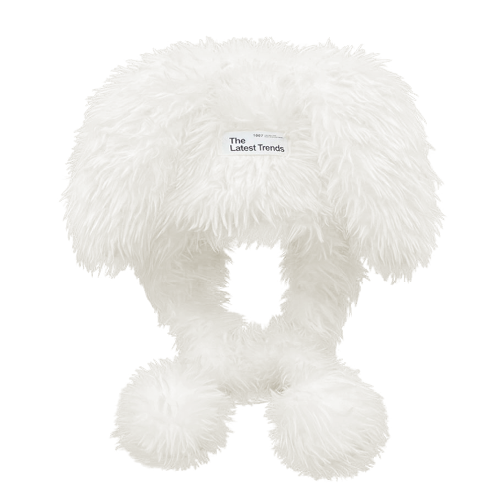 Cute Bunny Plush Thickened Warm Hat