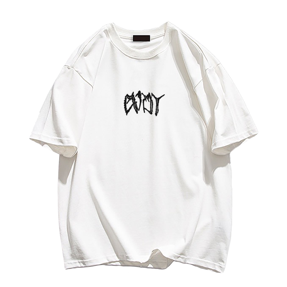 Skeleton Zipper Graphic T-Shirt