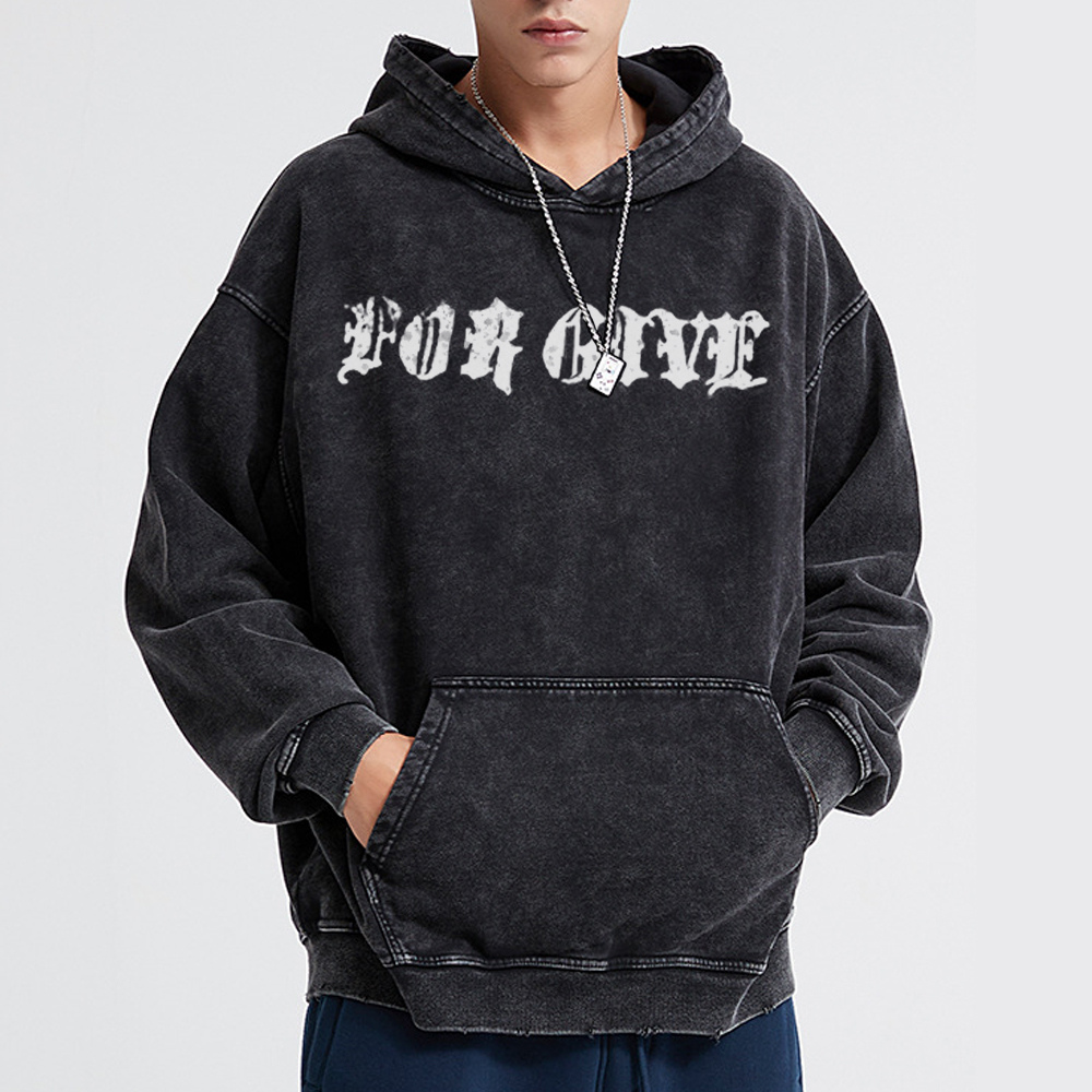 High Street Angel Rose Washed Hoodie