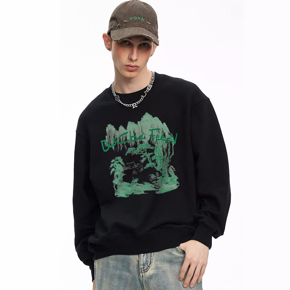 Chinese Landscape Painting Sweatshirt