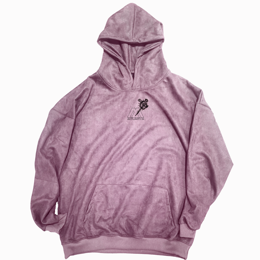 Anime ‘Forgive Them’ Suede Hoodie