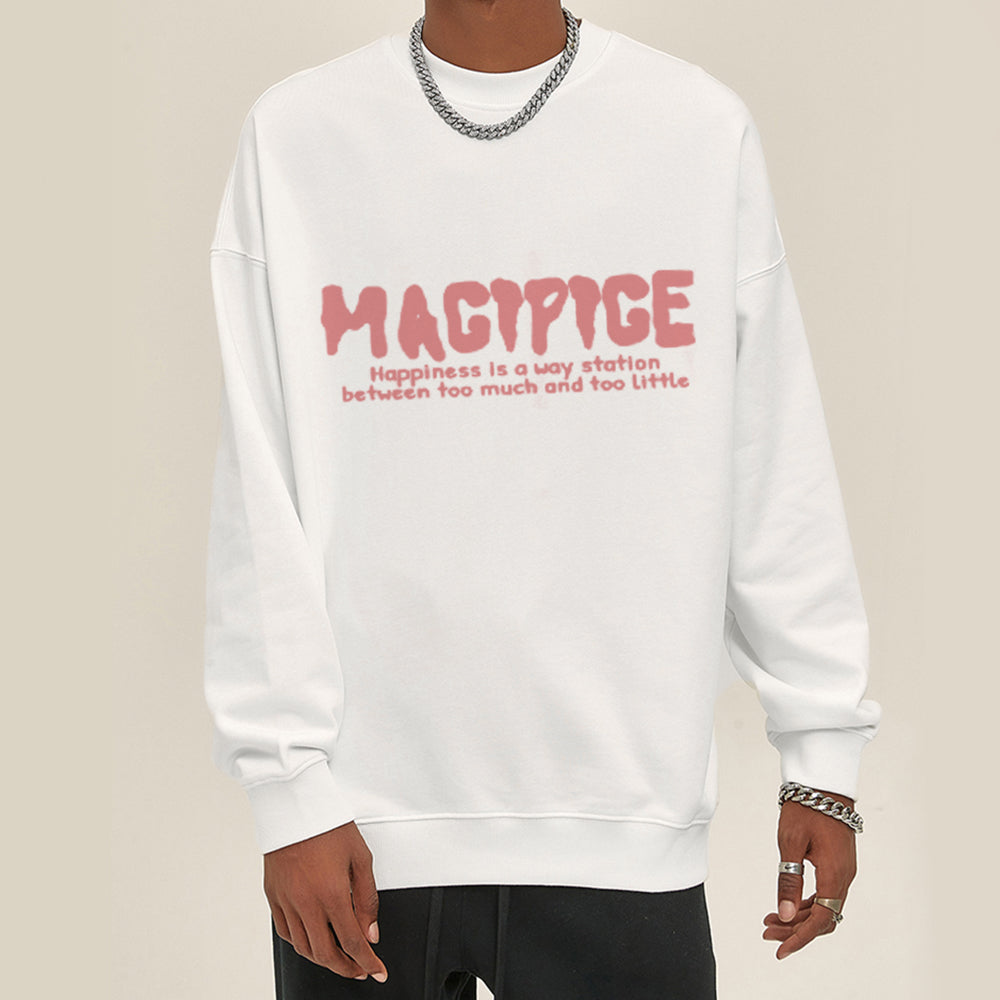 Casual Comic Volcano Sweatshirt