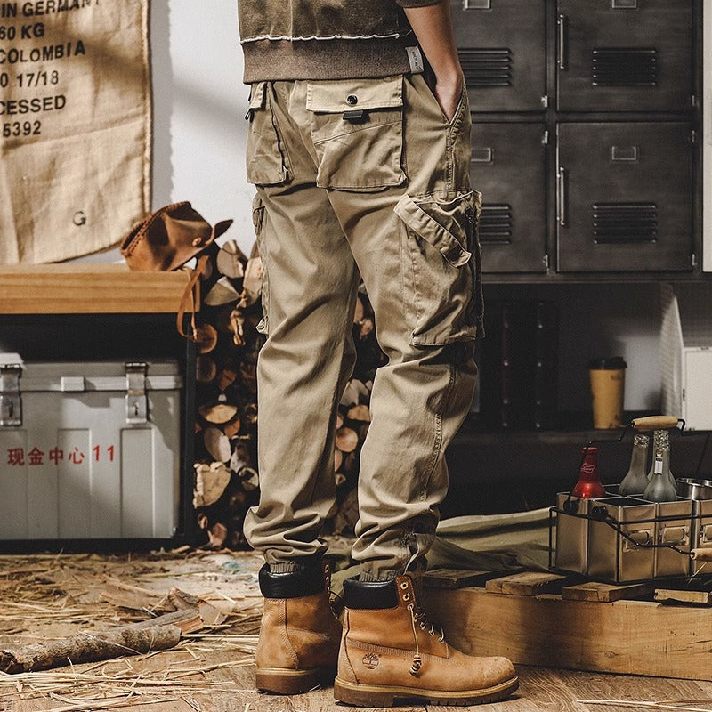 American Retro Outdoor Functional Urban Outdoor Tactical Cargo Pants
