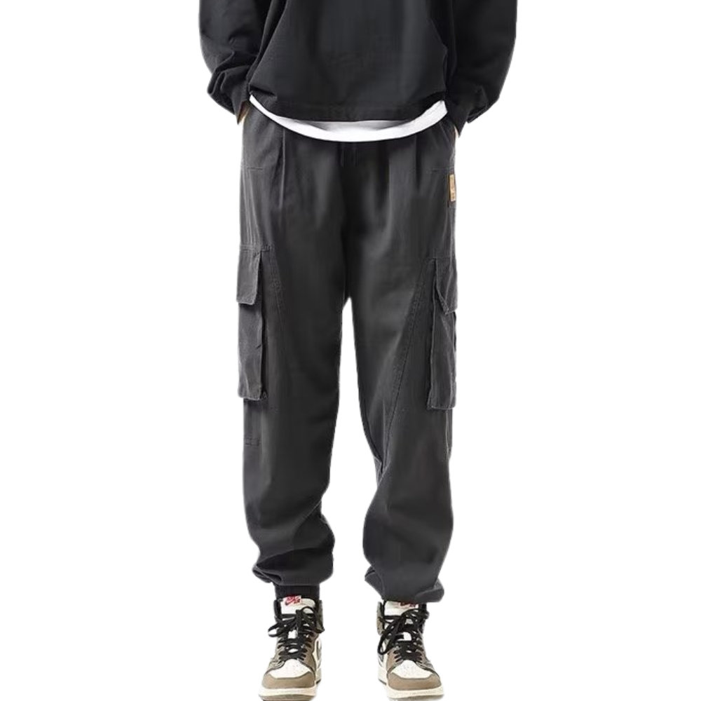 Japanese Pure Cotton Pocket Cargo Pants