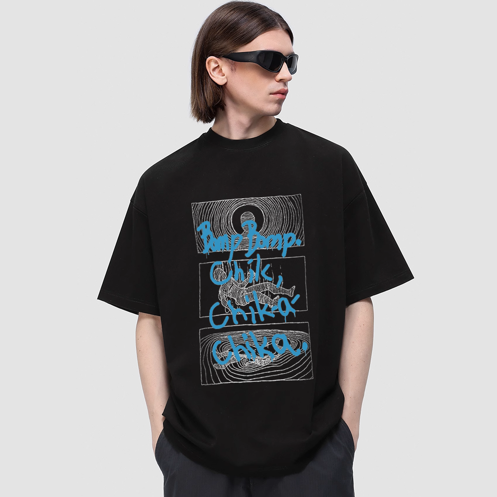 Falling Human Lines T-Shirt
