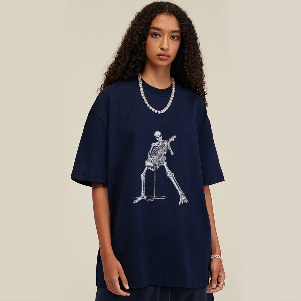 Rock Skeleton Singer T-shirt