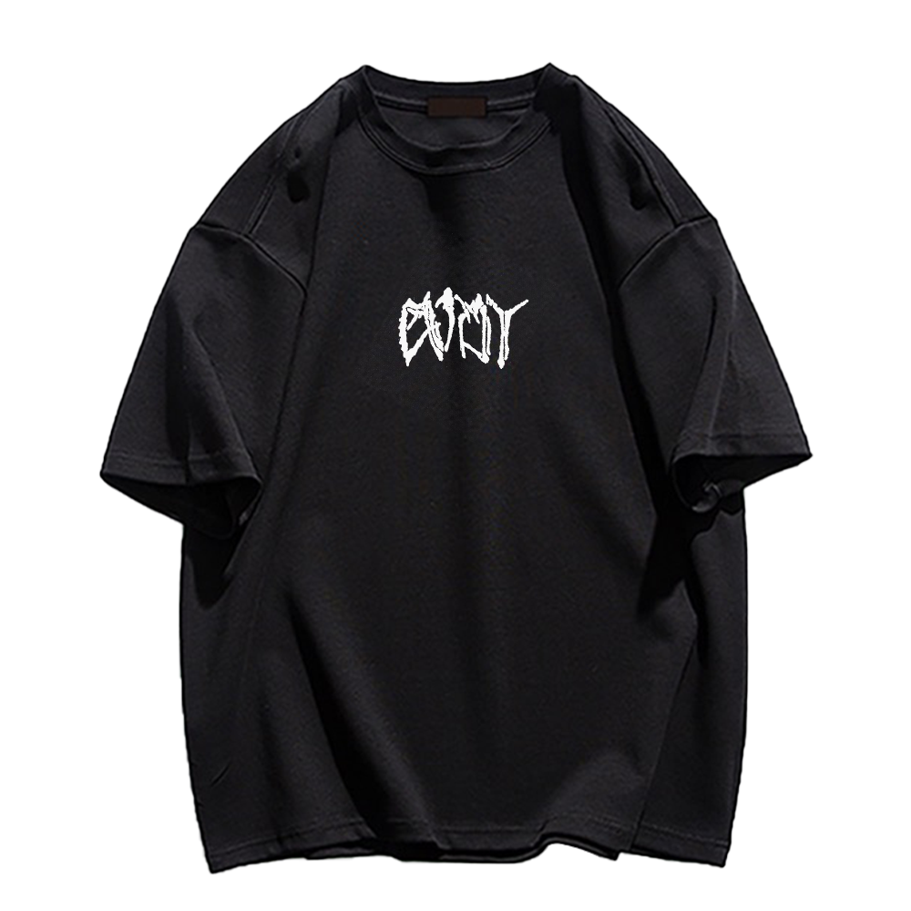 Skeleton Zipper Graphic T-Shirt