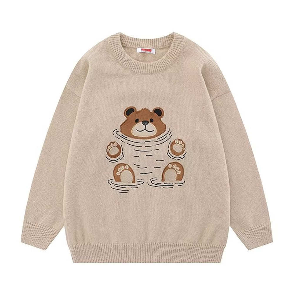 Cute Bear Swimming Sweater