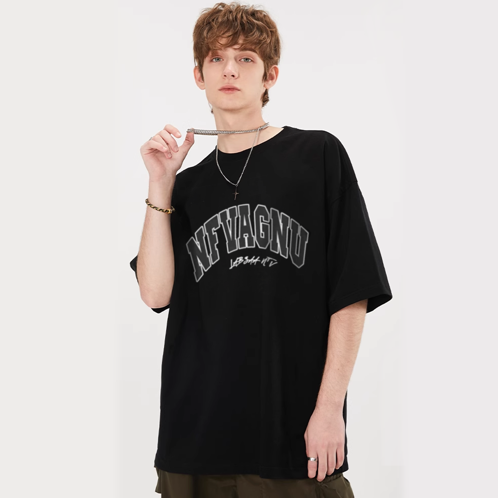 Classic Letters Print T-shirt