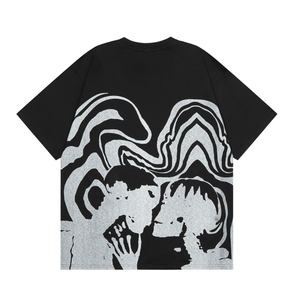 Dark Skeleton Couple T-shirt