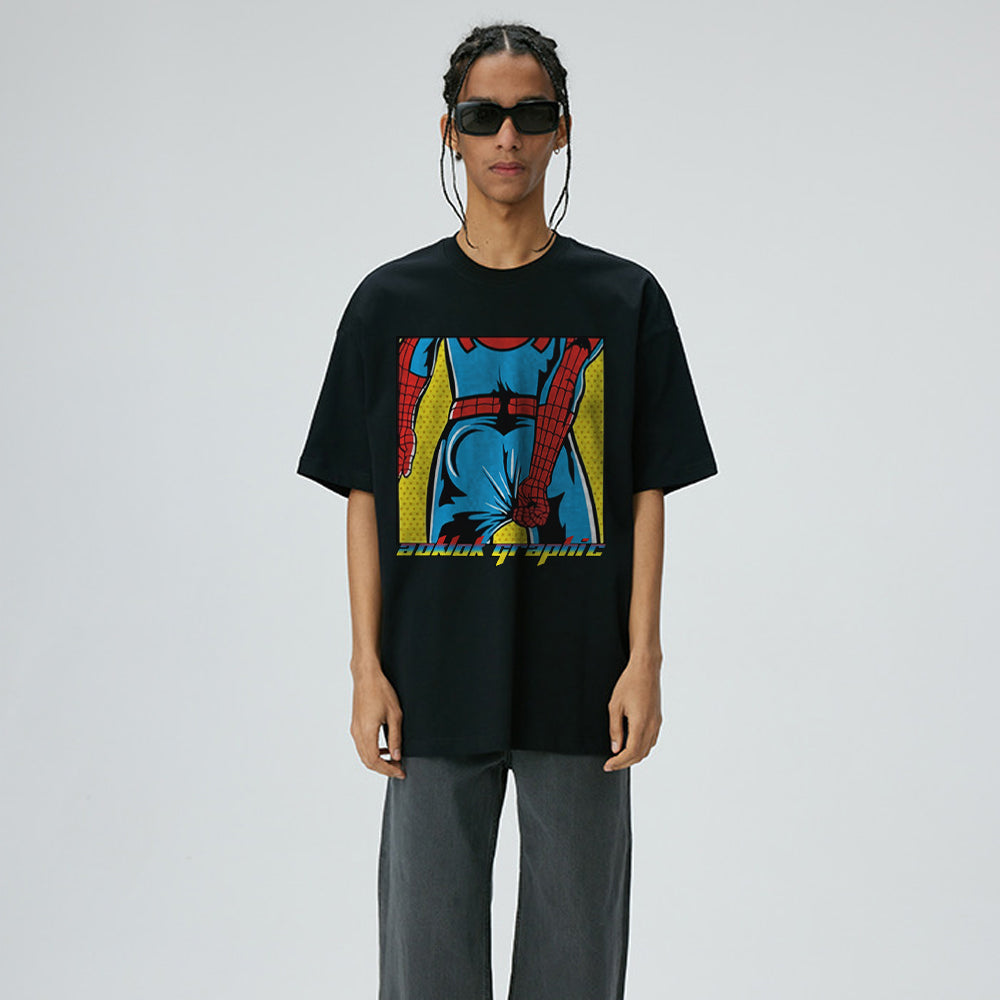 AG Spiderman Back View T-Shirt