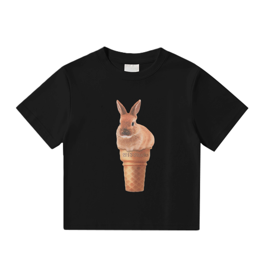 Women's Cone Rabbit Short-Shirt