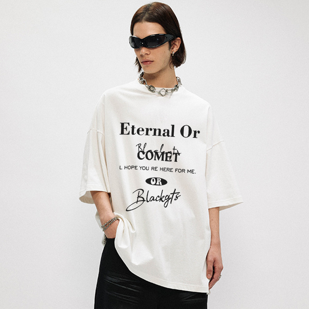 Simple Letters Versatile T-Shirt