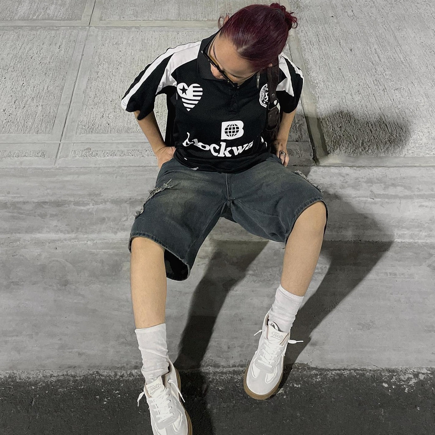 American Street Motorcycle POLO Shirt