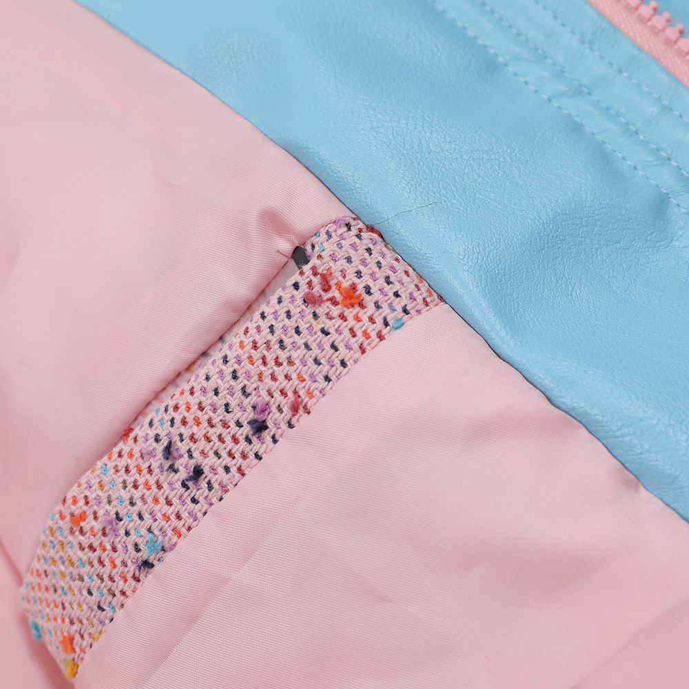 【NOW TREND】Brushed Patchwork Button Coat