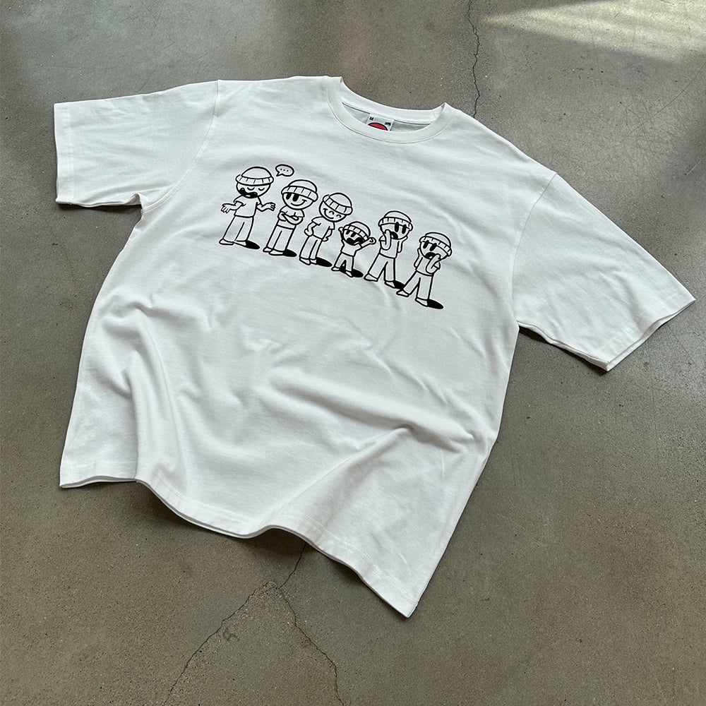 BAGGOUT Printed character T-shirt