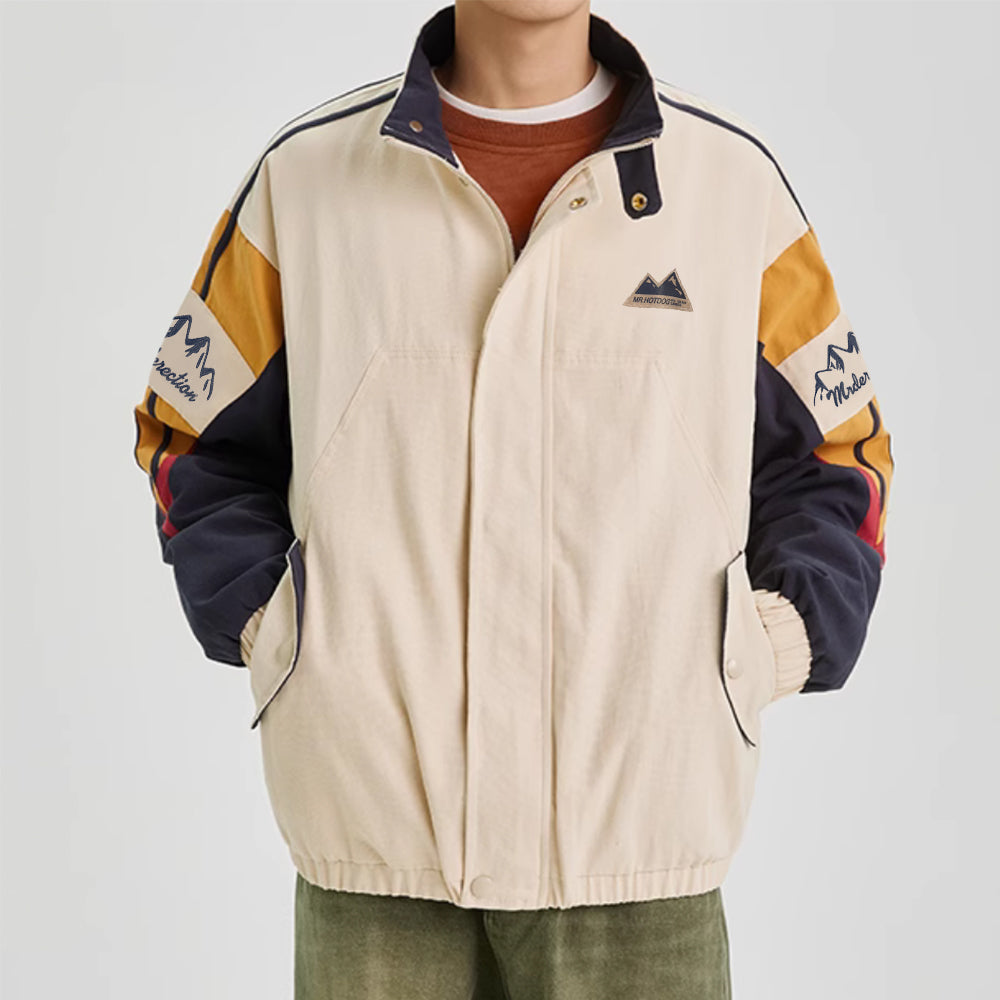 American Stand Collar Outdoor Jacket