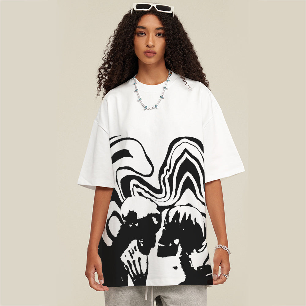 Dark Skeleton Couple T-shirt