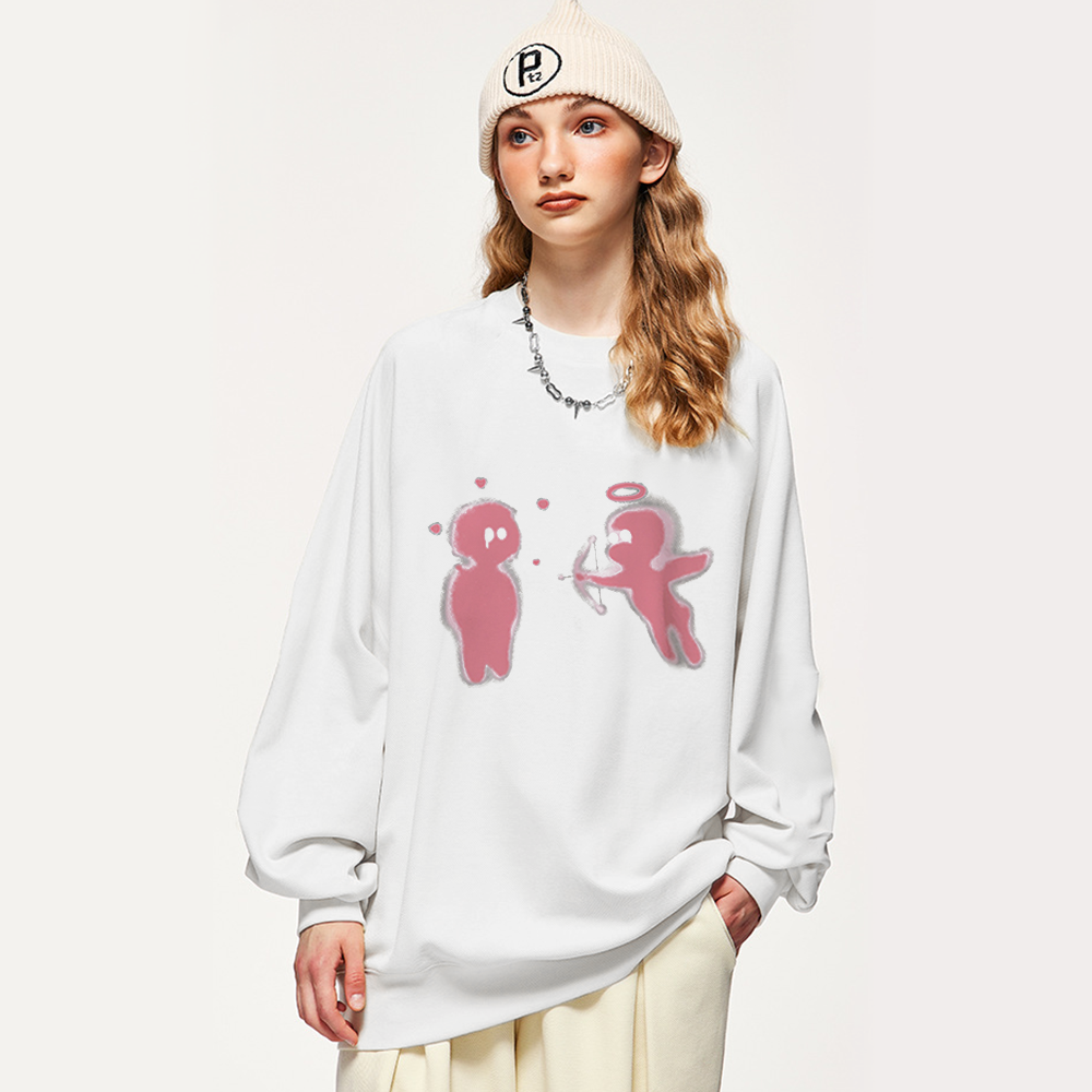 Angels Shoot Demons Print Sweatshirt