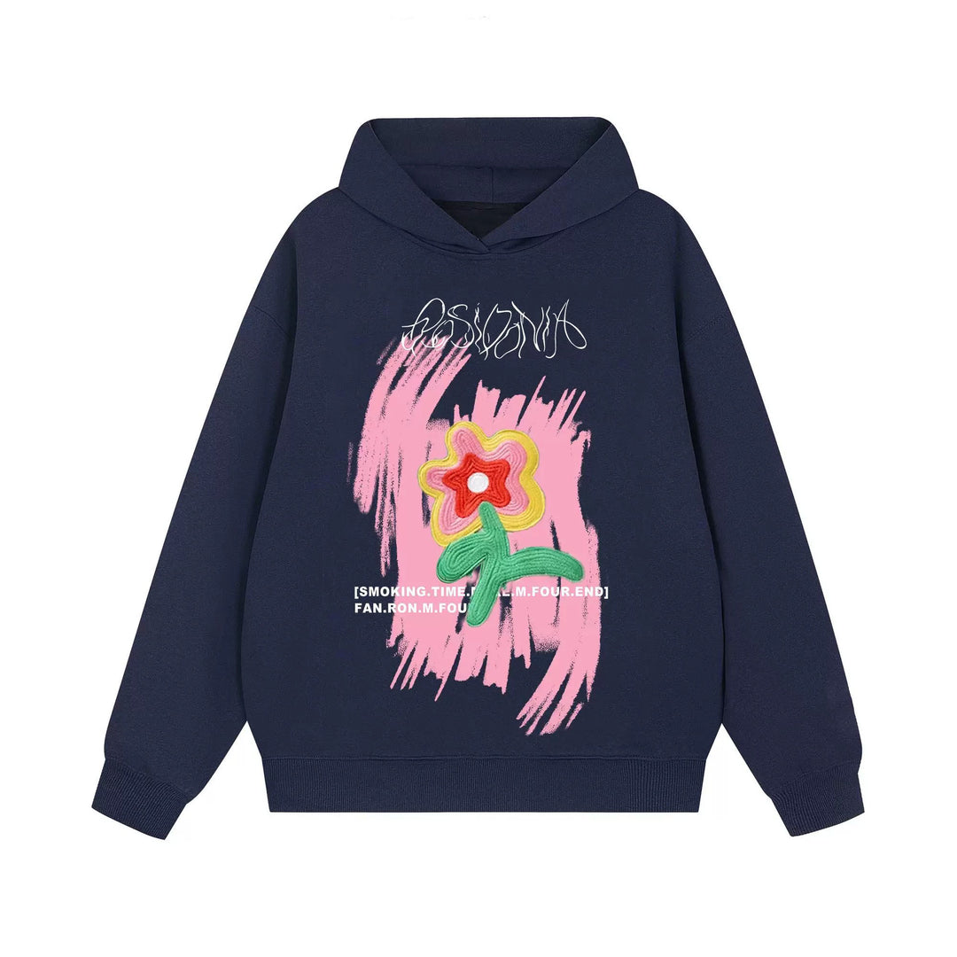 AG American Retro Flower Language Hoodie