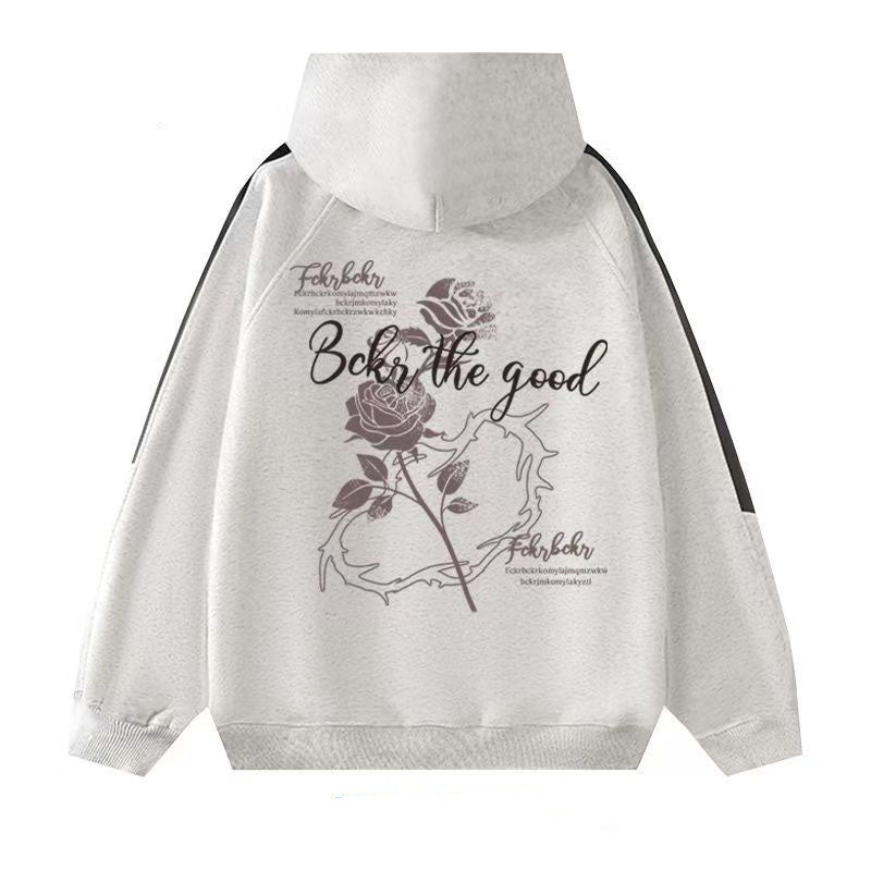 AG American Simplicity Roses Style Hoodie