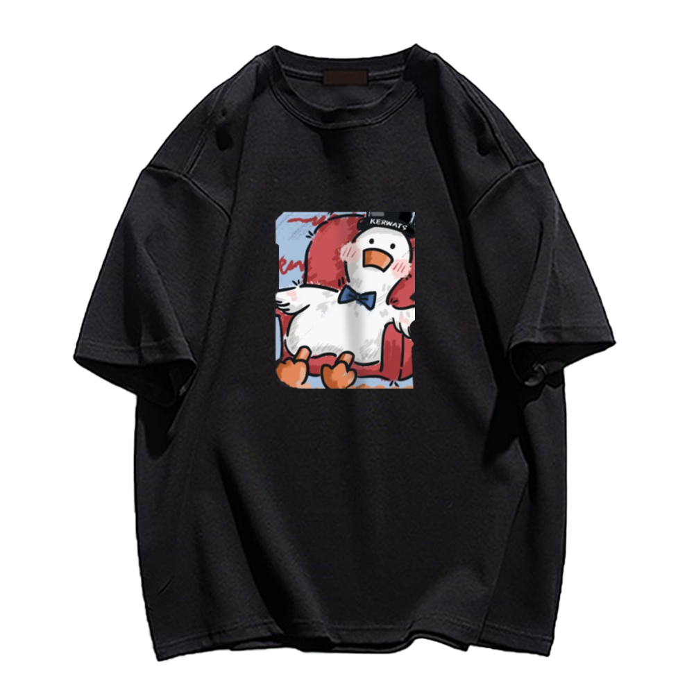 Oil Painting Sofa Duck T-Shirt