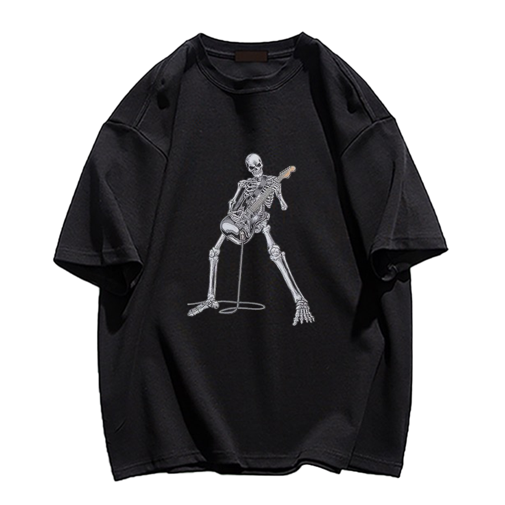Rock Skeleton Singer T-shirt