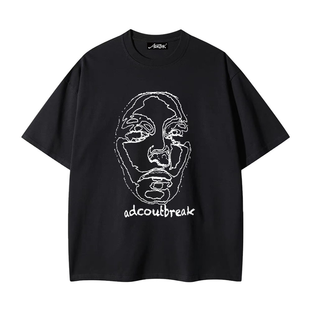 Line Face T-Shirt