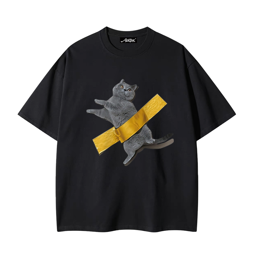 Cute Gray Cat T-Shirt