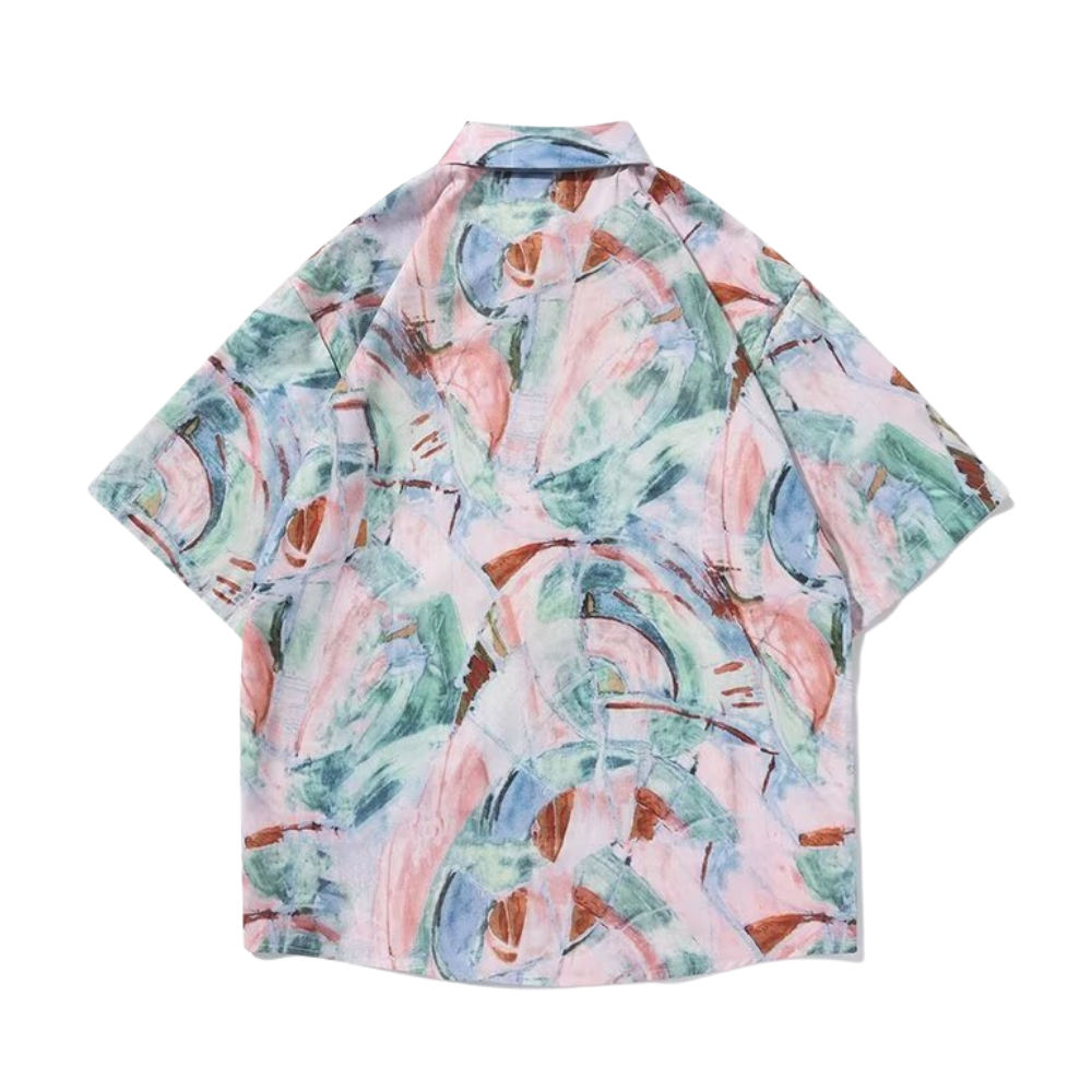 American Abstract Resort Shirt