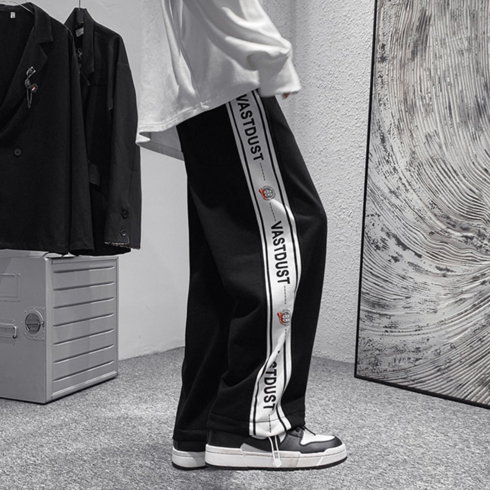 High Street Alphabet Print Sweatpants