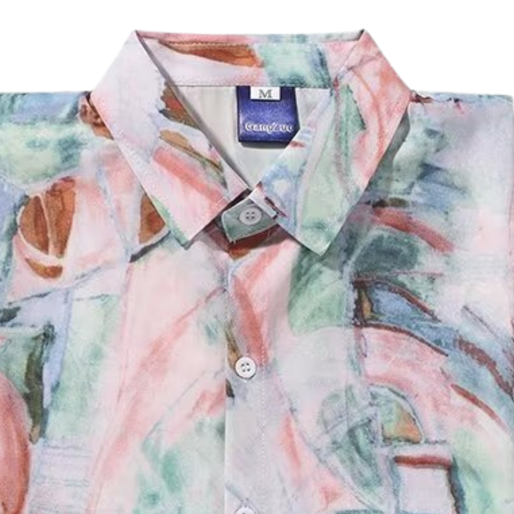 American Abstract Resort Shirt