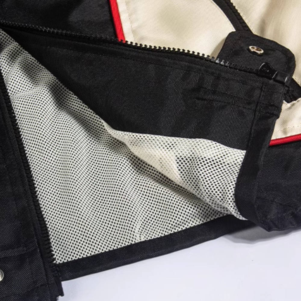 Street Colorblock Racing Jacket