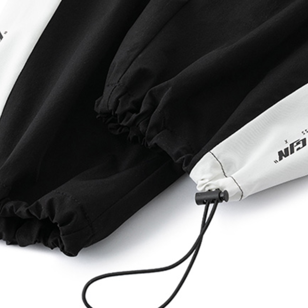 Summer Ice Silk Drawstring Sports Pants