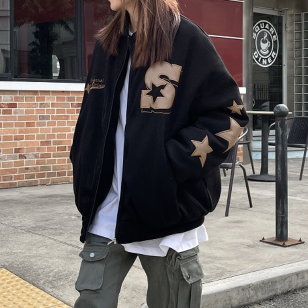 American Street Star Embroidery Jackets