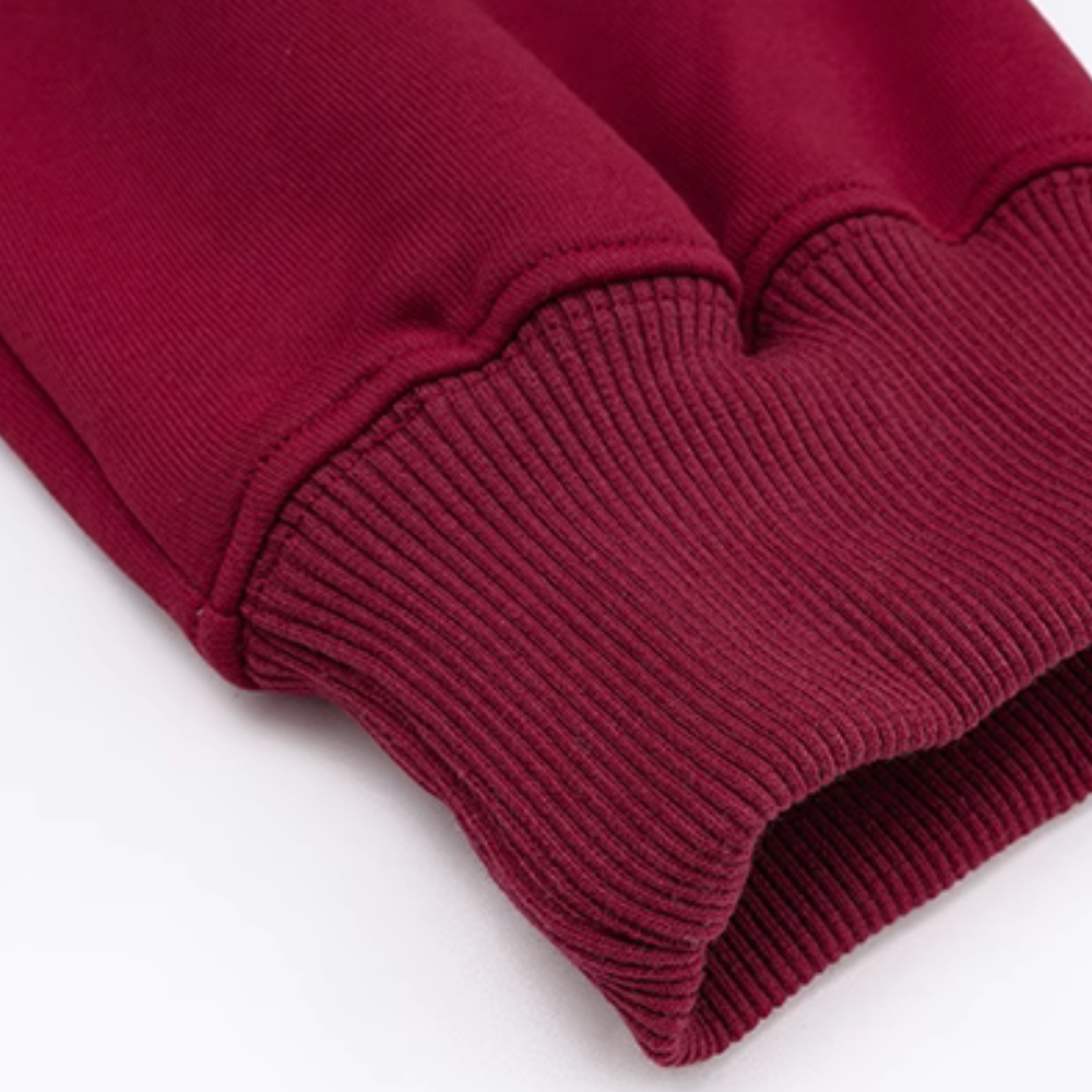 High Street Spider Flocked Couple Hoodie