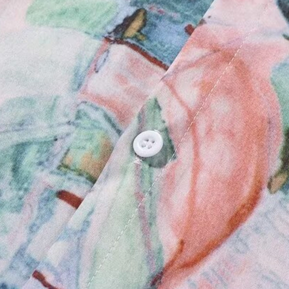 American Abstract Resort Shirt
