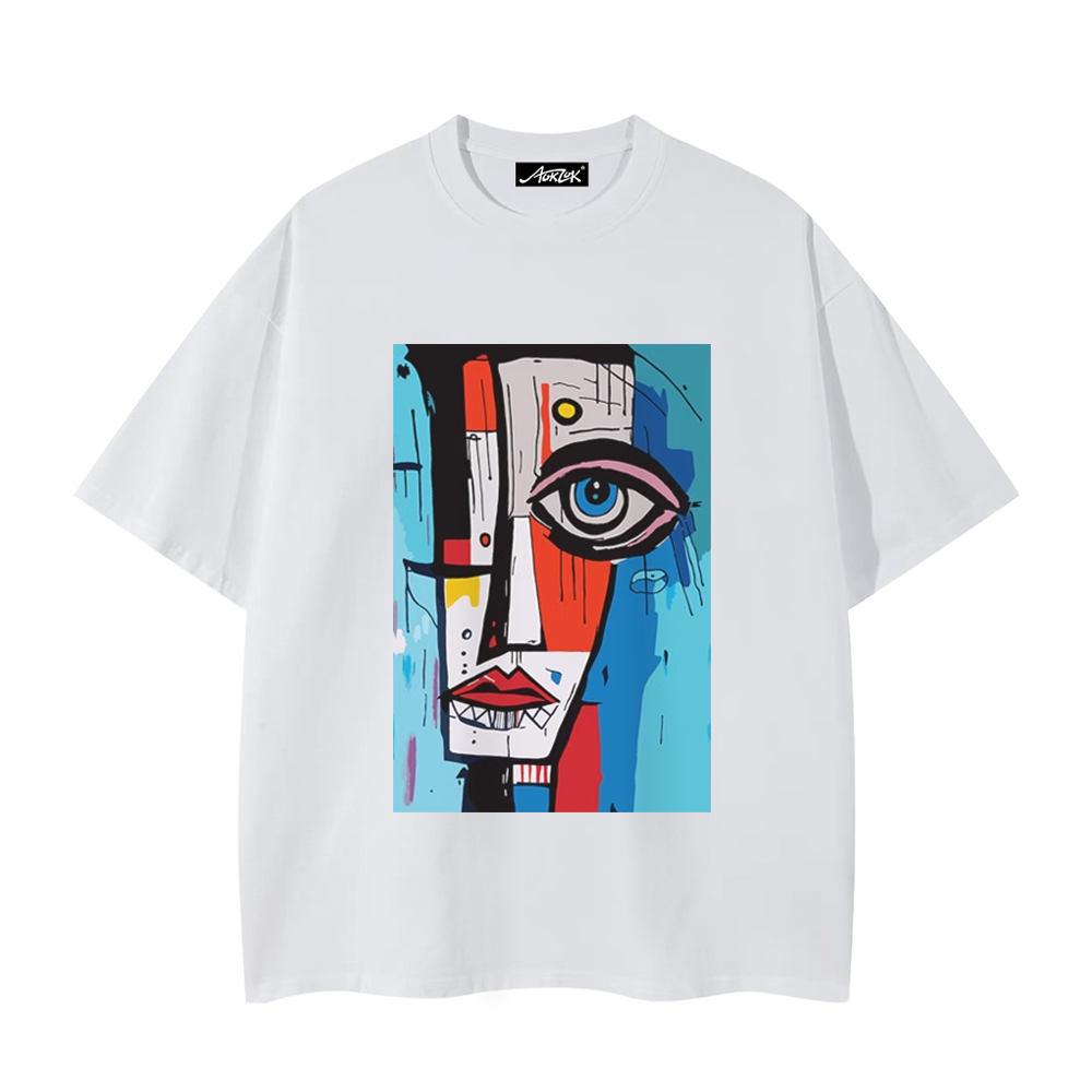 Abstract Face Painting T-Shirt