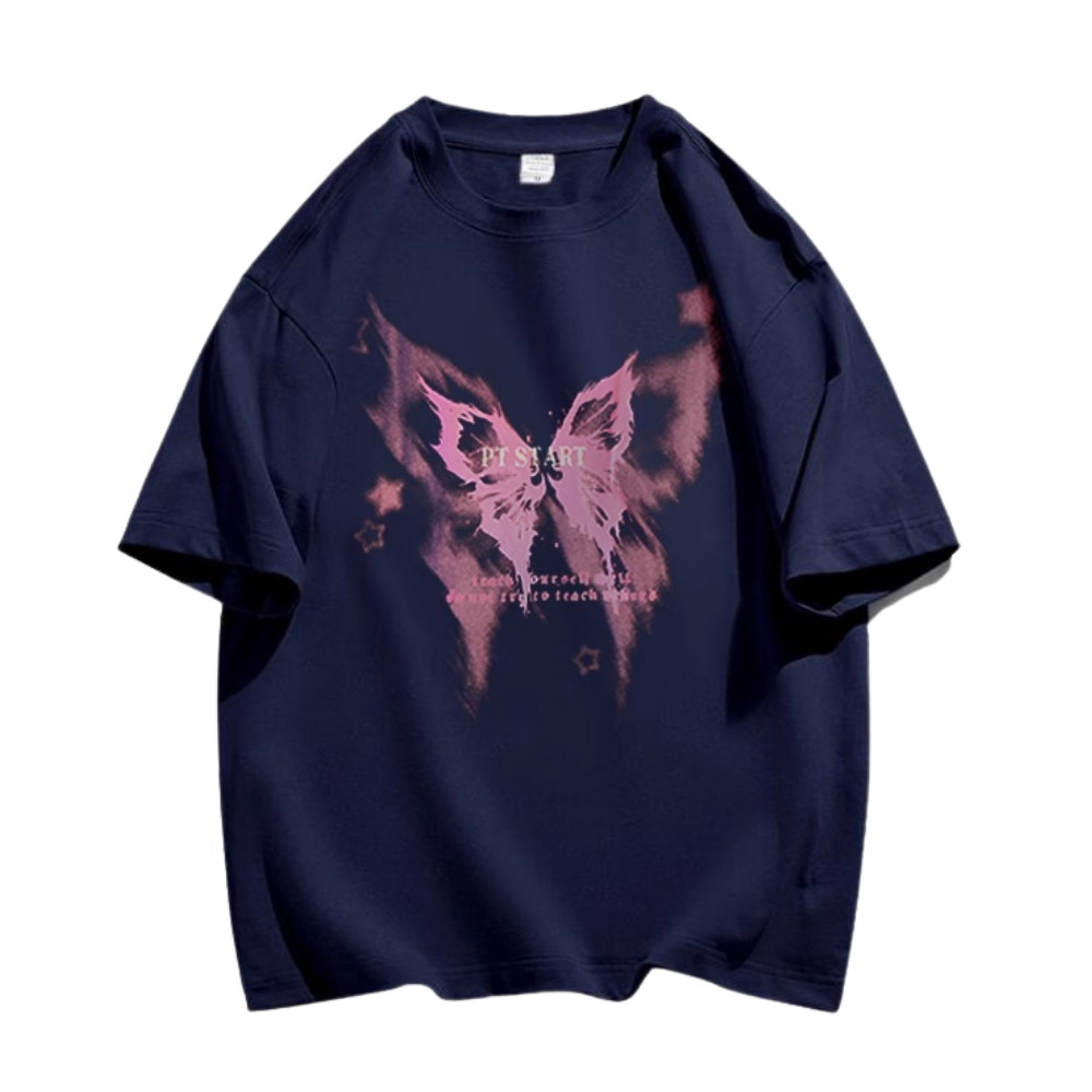 Dark Psychedelic Butterfly T-shirt